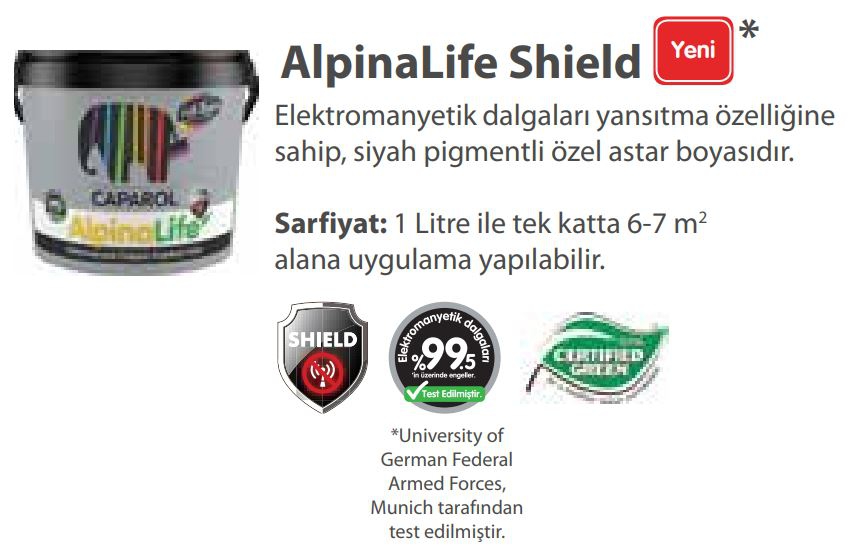 Filli Boya Alpina Life Shield 2,5 Lt