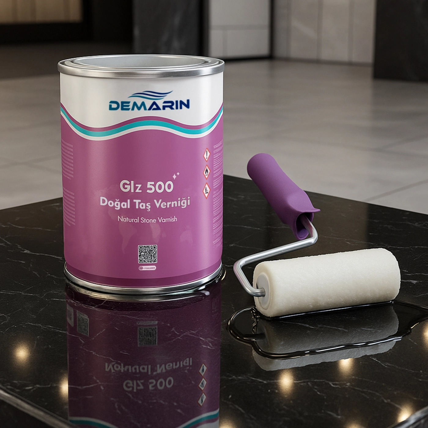 Demarin Glz 500 Doğal Taş Verniği 1 Kg