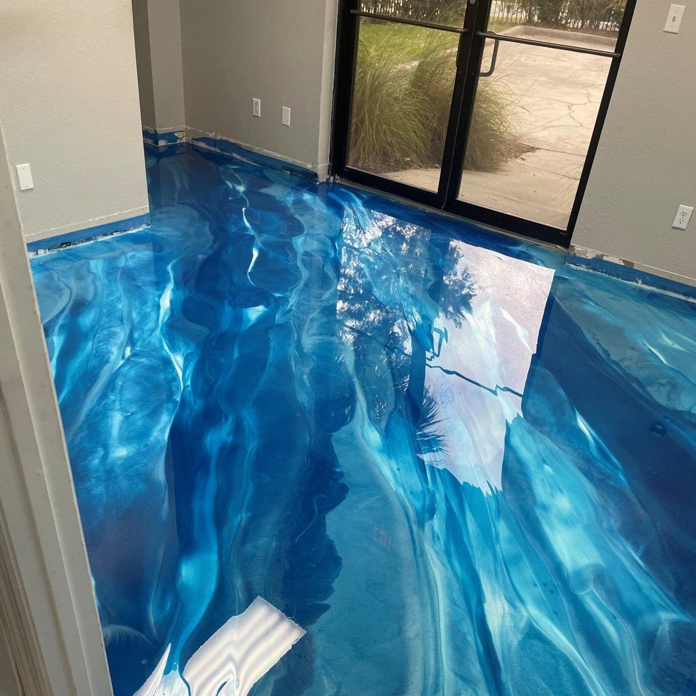 Demarin Çift Bileşenli Solventsiz Sıvı Mermer Liquid Marble (TEZGAH, ZEMİN BOYASI) 20 Kg