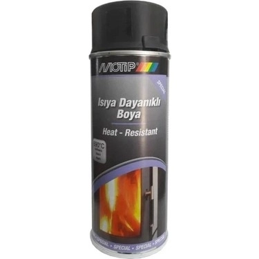 Motip Isıya Dayanıklı Boya SİYAH 400 ml