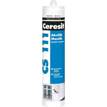 Ceresit CS-111 Akrilik Mastik Beyaz 280 ml