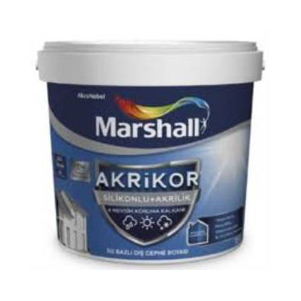 Marshall Akrikor Silikonlu Akrilik 15 Lt