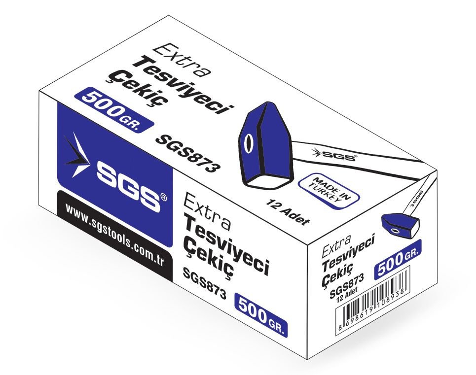 SGS 877 Extra Tesviyeci Çelik Çekiç 2000 gr