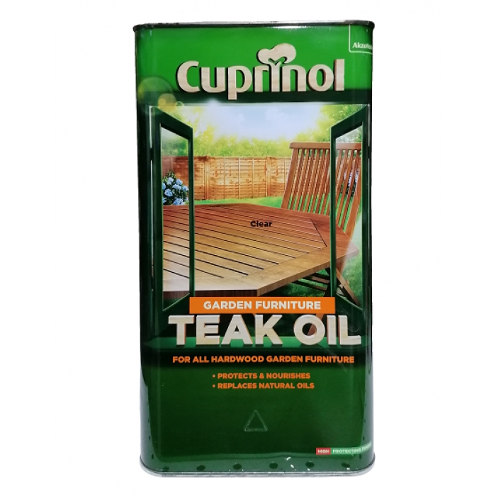 Cuprinol Garden Furniture Teak Oil 5 Litre