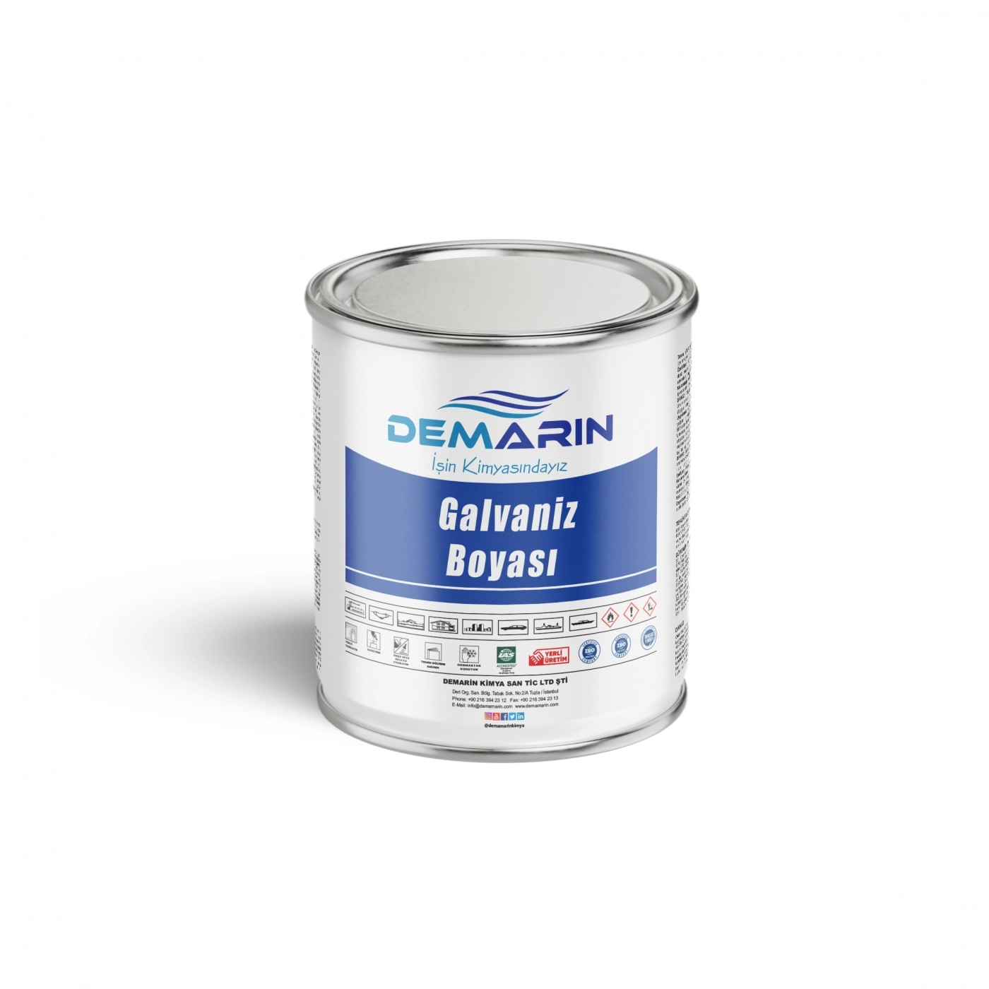 Demarin Galvaniz Boyası 18 Kg