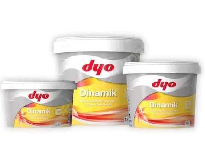 Dyo Dinamik Silikonlu İpek Mat İç Cephe Boyası 15 Lt