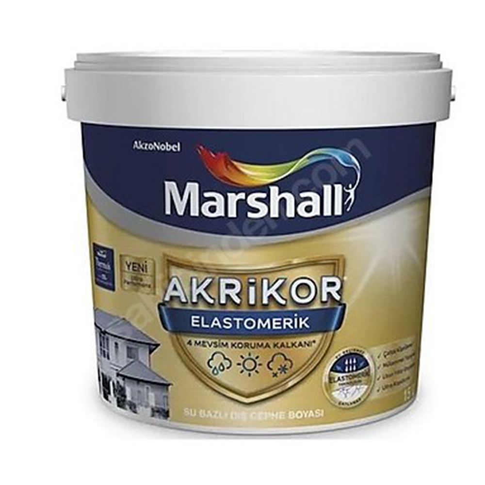 Marshall Akrikor Elastomerik Dış Cephe Boyası 15 Lt