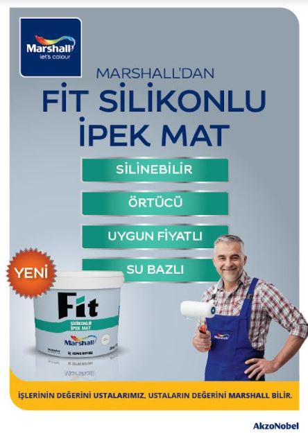 Marshall Fit Silikonlu İpek Mat 20 kg