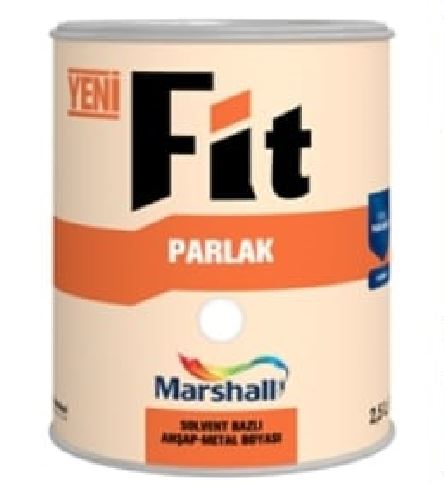 Marshall Fit Parlak Yağlı Boya 0,75 Lt