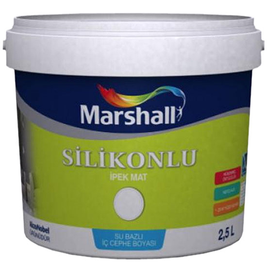 Marshall Silikonlu İpek Mat 2,5 Lt