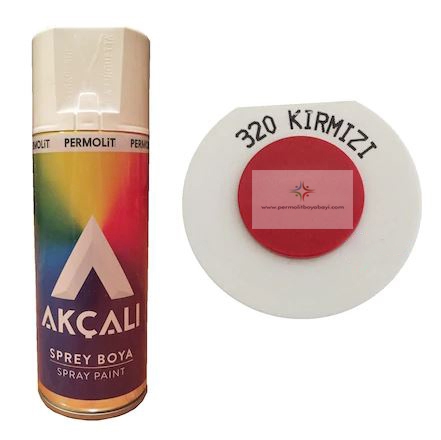 Akçalı Sprey Boya 400 Ml Kırmızı (320)