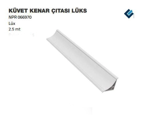 Küvet Kenar Çıtası Lüks 2,5 Metre