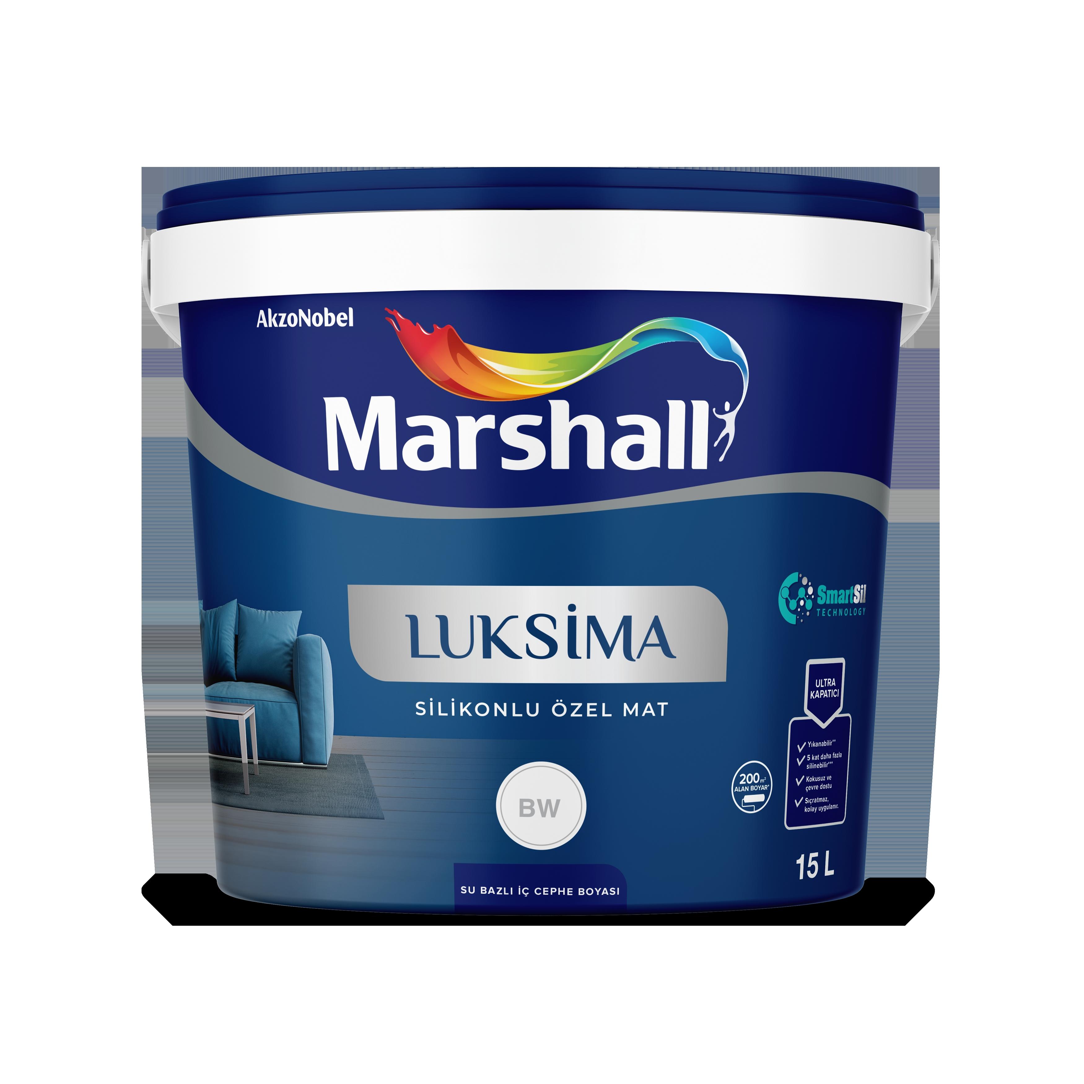 Marshall Luksima Silikonlu Özel Mat 2,5 Lt