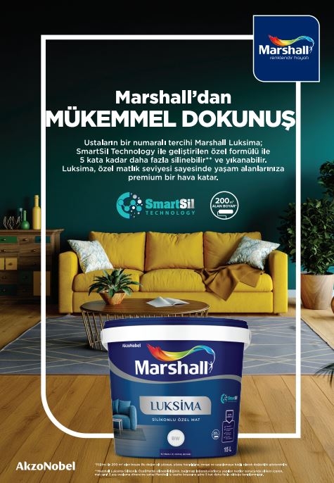 Marshall Luksima Silikonlu Özel Mat 2,5 Lt
