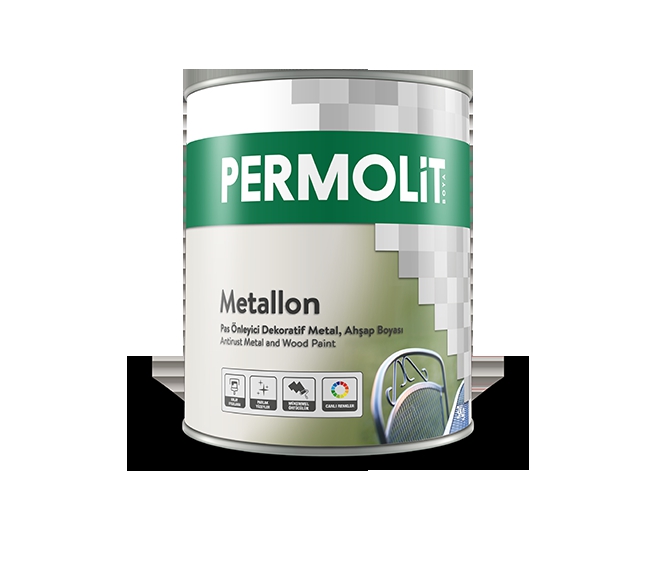 Permolit Metallon Pas Önleyici Dekoratif Boya 2,5 Lt