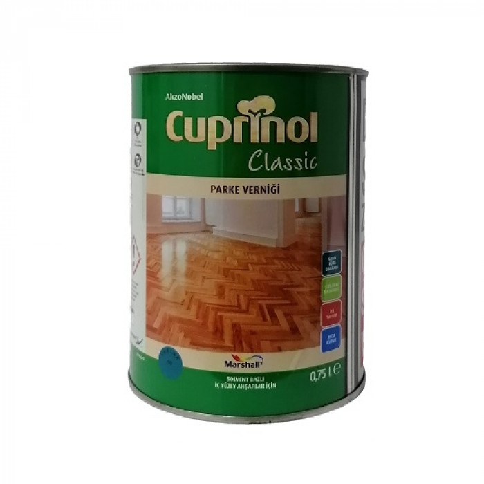 Cuprinol Classic Parke Verniği Parlak 0.75 Litre