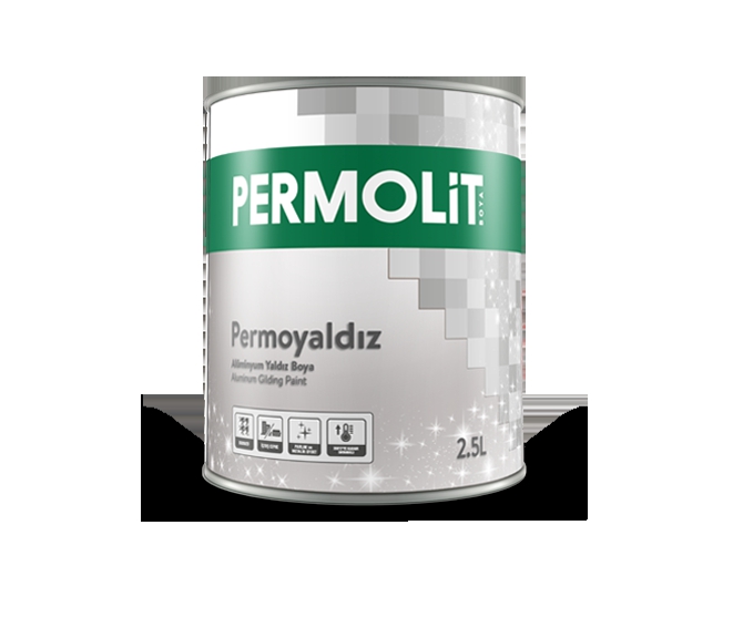 Permolit Permoyaldız Alüminyum Yaldız Boya 0,375 Lt