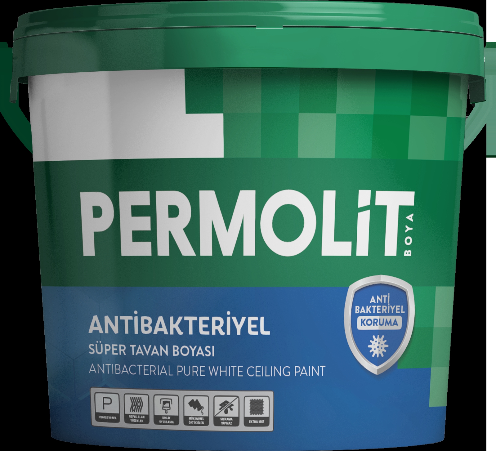 Permolit Antibakteriyel Süper Tavan Boyası 3,5 Kg