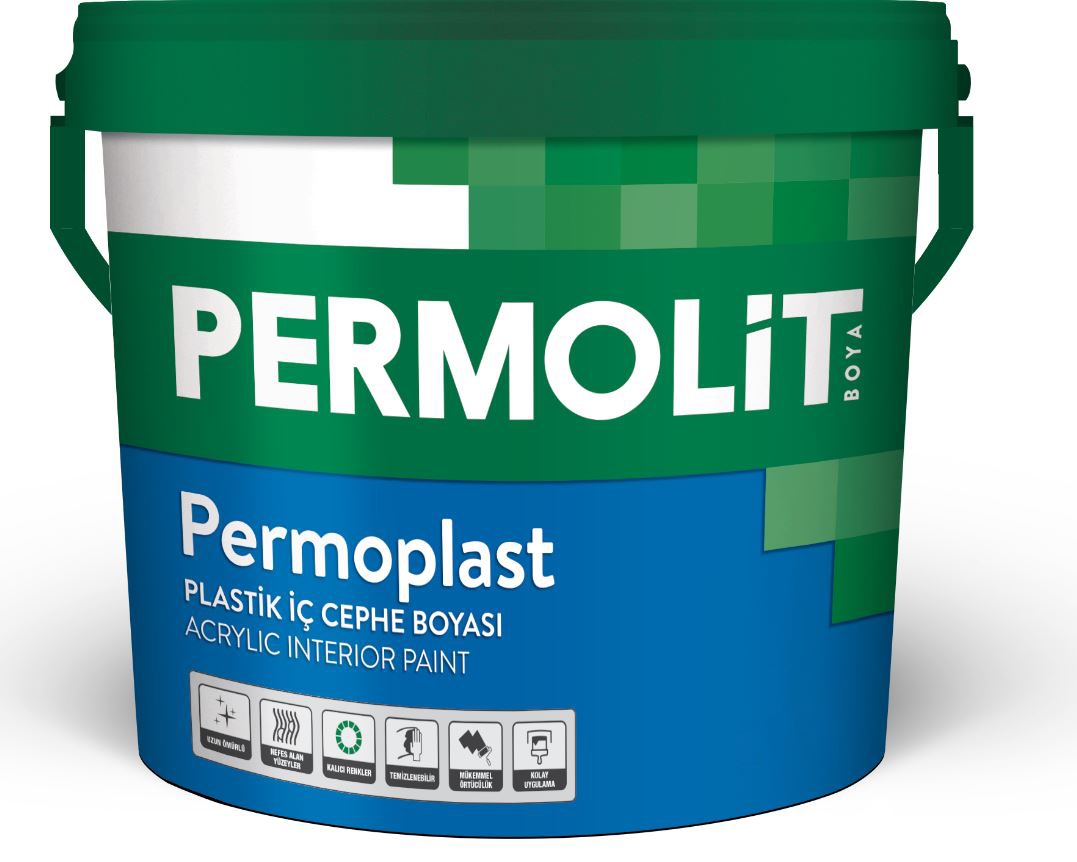 Permolit Permoplast Plastik İç Cephe Boyası 10 Kg