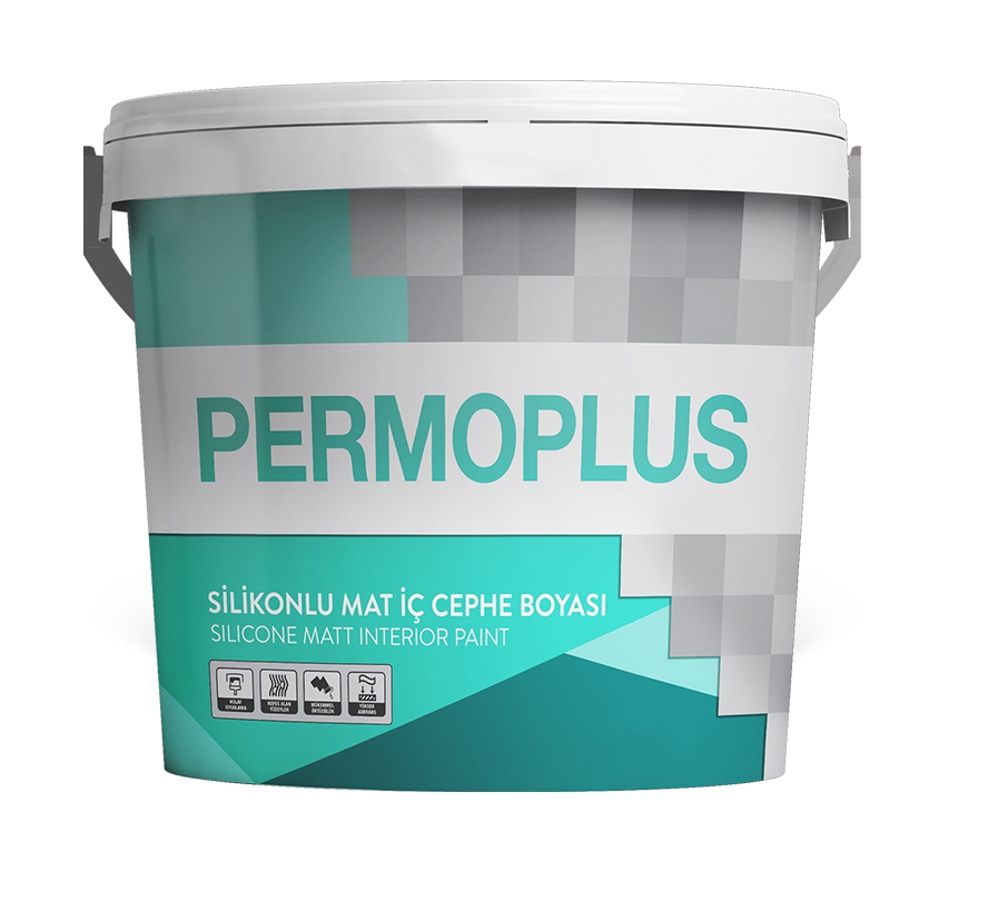 Permoplus Silikonlu Mat İç Cephe Boyası 3.5 Kg