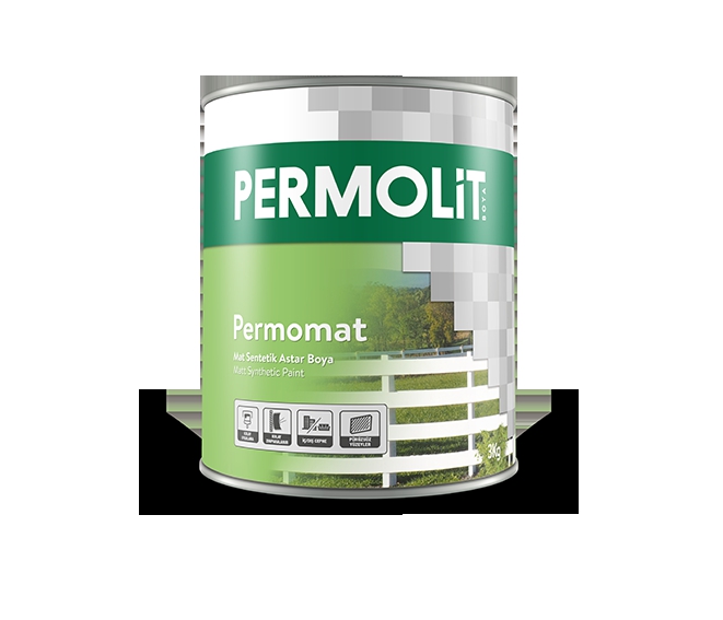 Permolit Permomat Mat Sentetik Boya 15 Lt