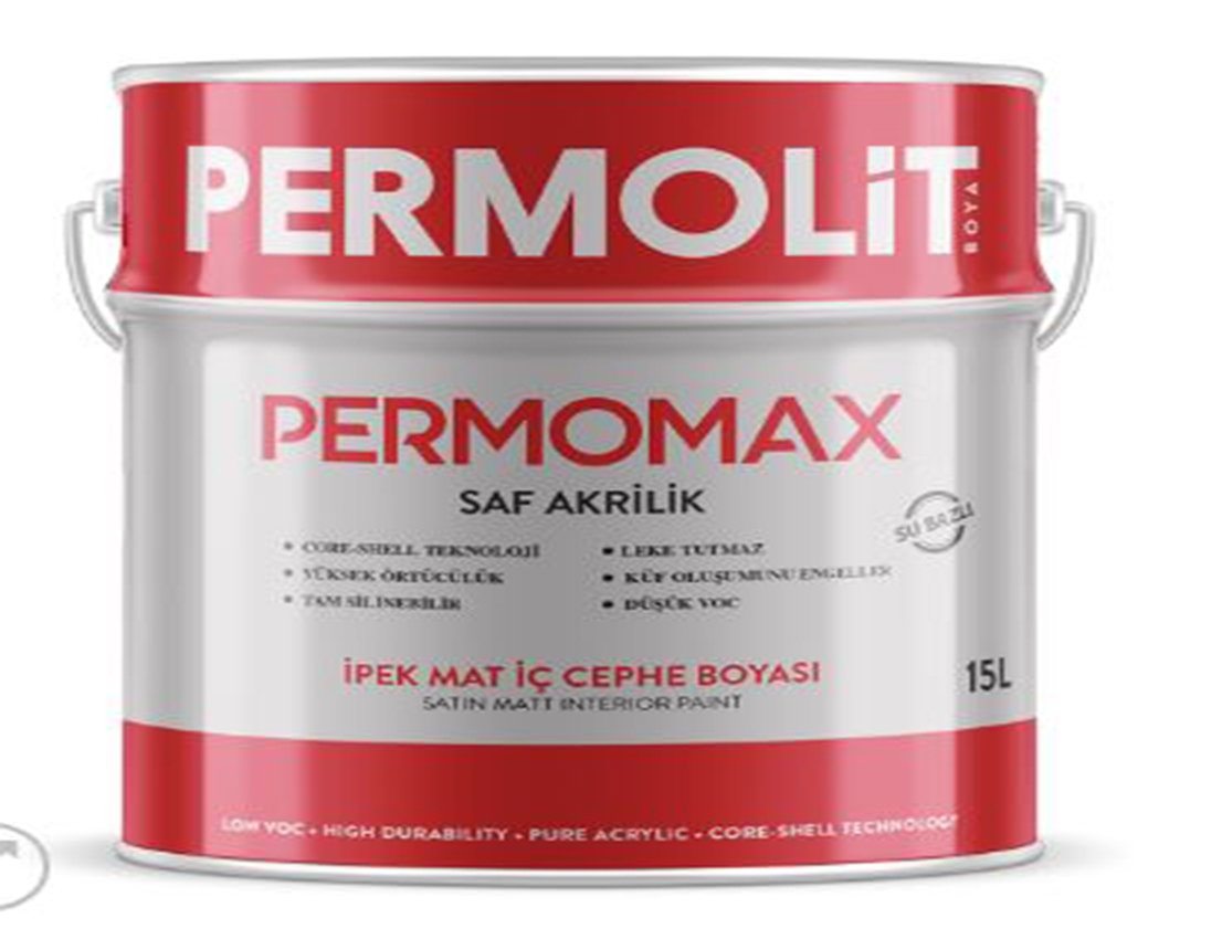 Permolit Permomax İpek Mat İç Cephe Boyası 2,5 Lt