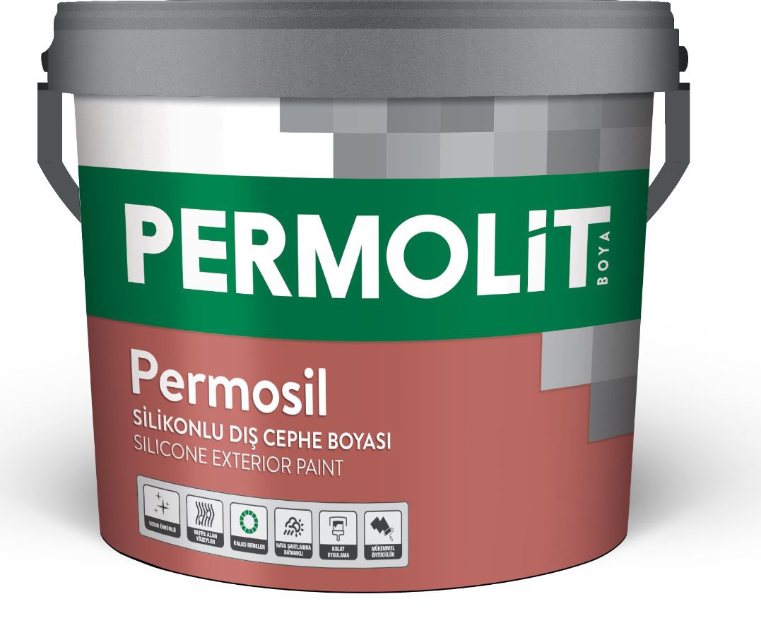 Permolit Permosil Silikonlu Dış Cephe Boyası 20 Kg