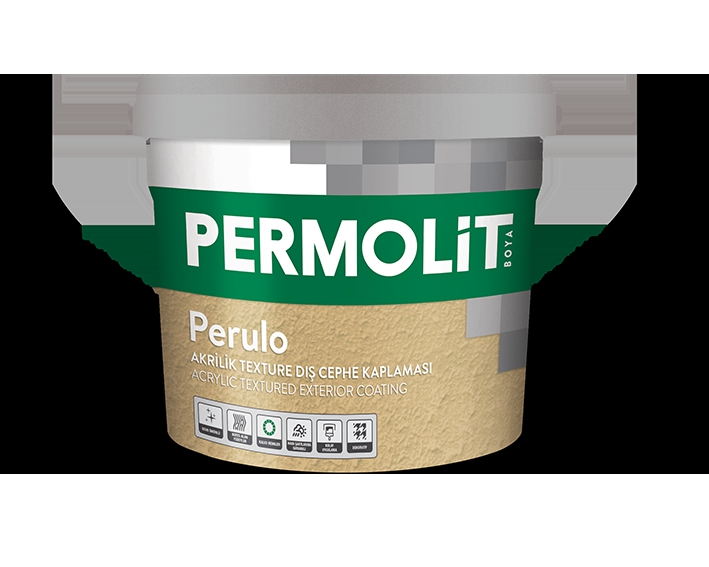 Permolit Perulo Akrilik Texture Dış Cephe Kaplaması 25 Kg