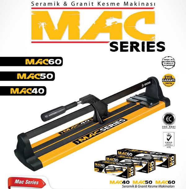 SGS 121 Seramik & Granit Kesme Makinası Mac 40cm