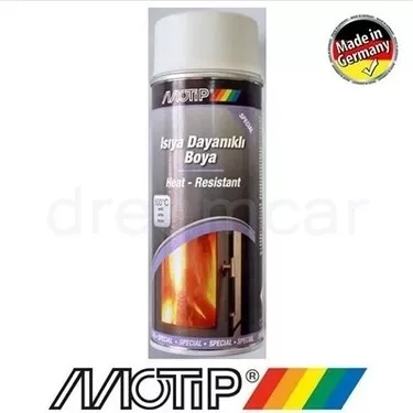 Motip Isıya Dayanıklı Boya BEYAZ 400 ml fiyat