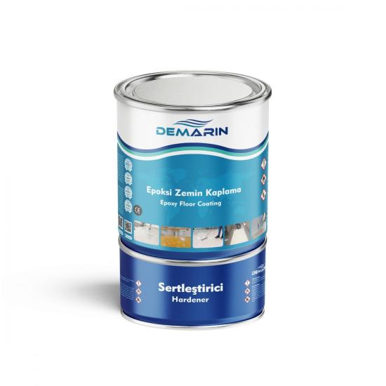 Demarin Epoksi Zemin Kaplama 1 Kg Takım (solventsiz)