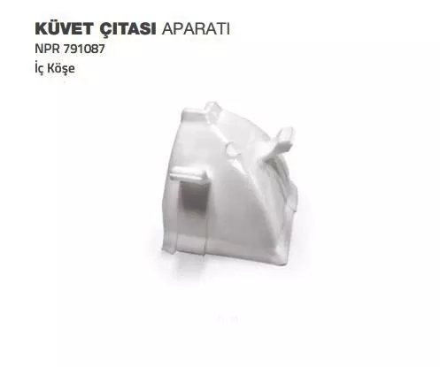 Küvet Çıtası İç Köşe Aparatı