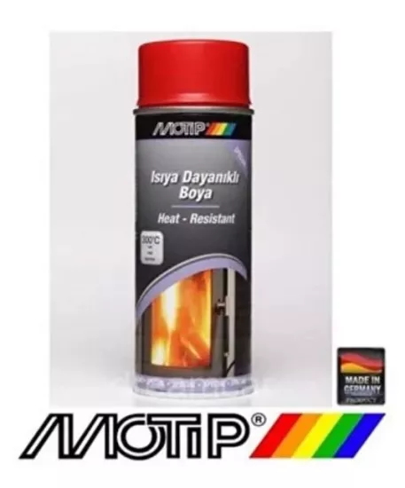 Motip Isıya Dayanıklı Boya KIRMIZI 400 ml fiyat