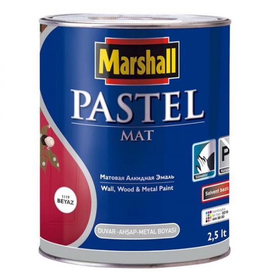 Marshall Pastel Mat Sentetik Boya 2,5 Lt Fiyat