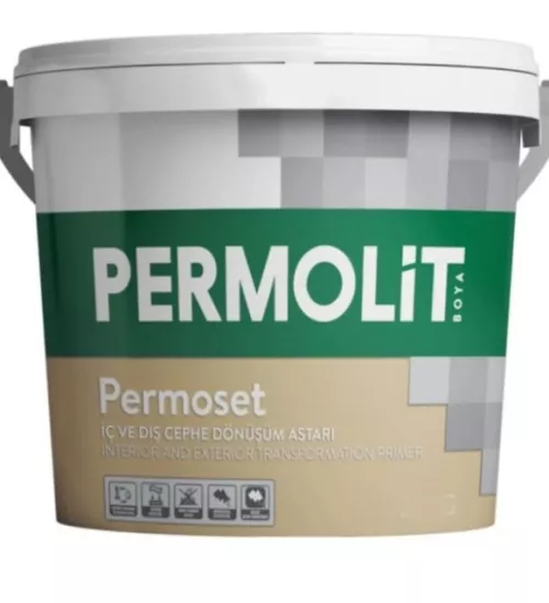 Permoset Su Bazlı İç ve Dış Cephe Dönüşüm Astar Beyaz 10 Kg
