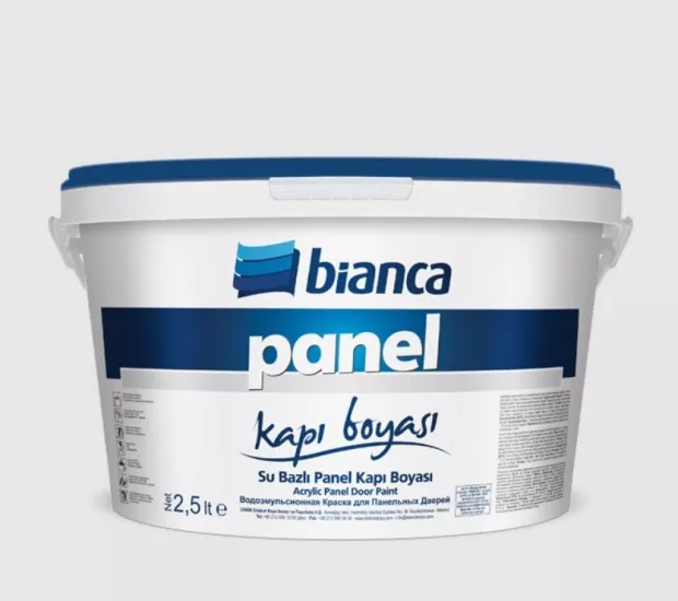 Bianca Su Bazlı Panel Kapı Boyası 0,75 Lt