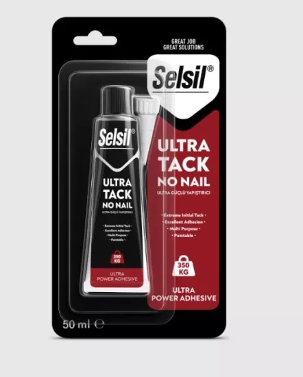 Selsil Ultra Tack Güçlü Montaj Yapıştırıcı 50ml