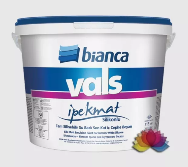 Bianca Vals İpek Mat İç Cephe Boyası Parfümlü 7,5 lt