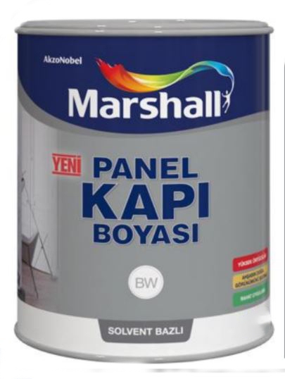 Marshall Solvent Bazlı Panel Kapı Boyası 2.5 Lt