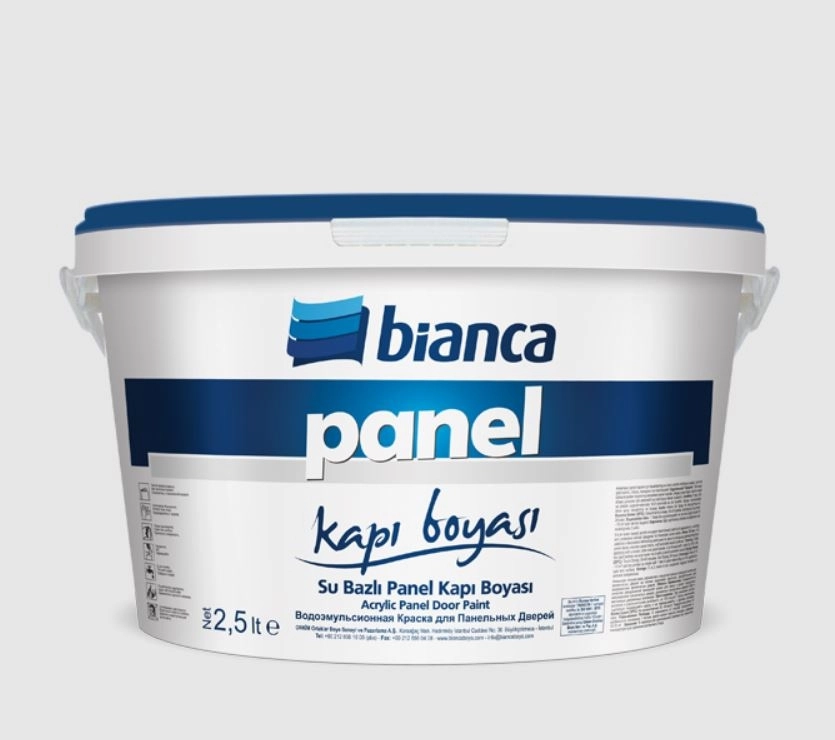 Bianca Su Bazlı Panel Kapı Boyası 0,75 Lt