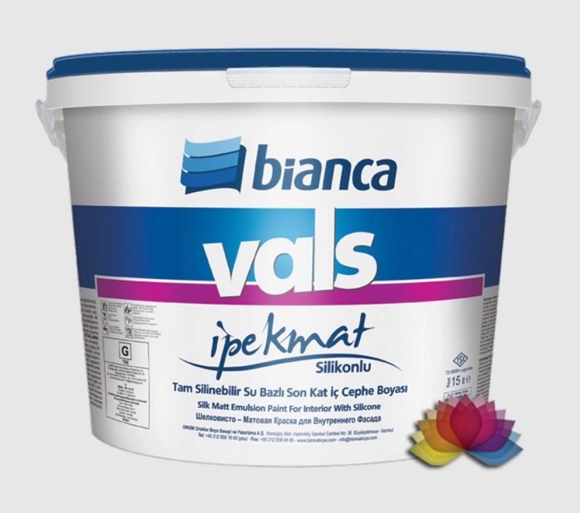 Bianca Vals İpek Mat İç Cephe Boyası Parfümlü 0,75 lt