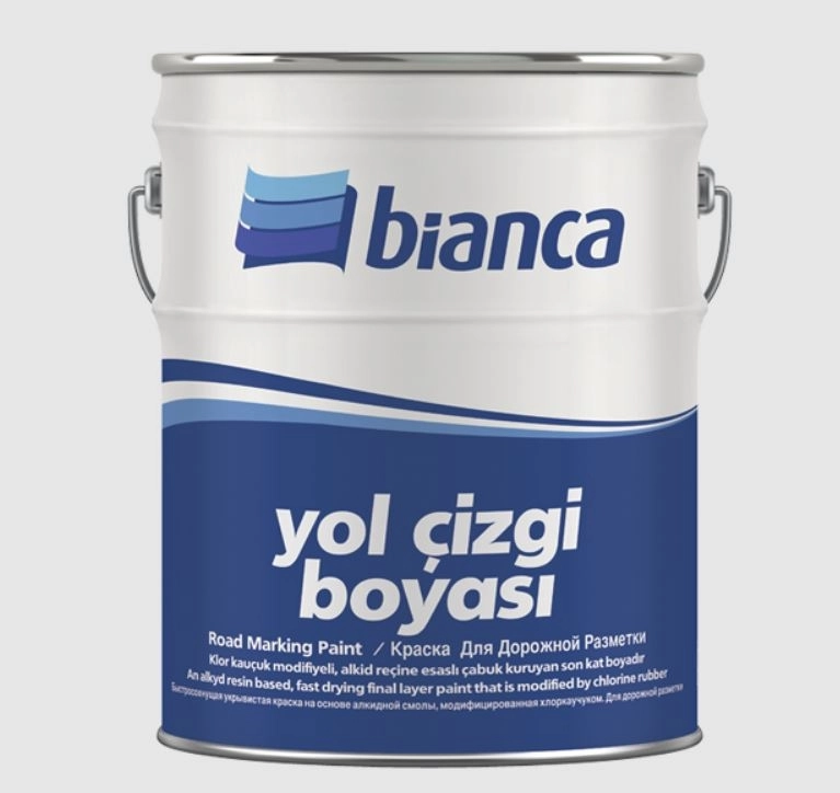 Bianca Yol Çizgi Boyası Sarı 20 Kg